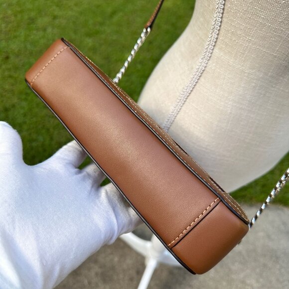 Michael Kors Jet Set Large Open Luggage Brown East West Crossbody 32S4SJ6C7P NWT - Picture 4 of 16